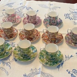 Vintage Royal Albert Demi cups and saucers